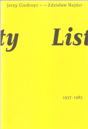 Listy. 1957-1985.