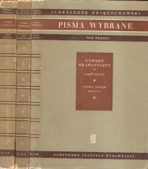 Pisma wybrane (trzy tomy)