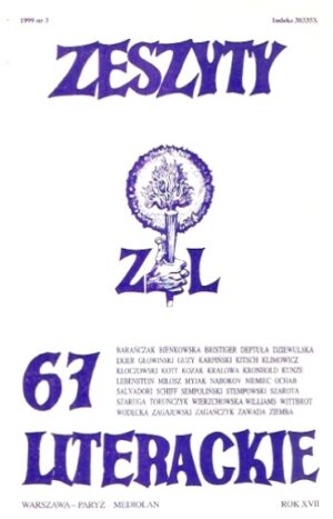 Zeszyty Literackie 67 (1999 nr 3)