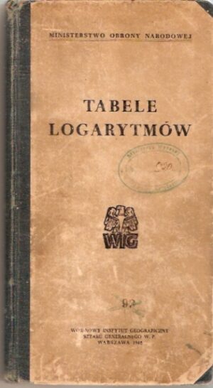 Tabele logarytmów