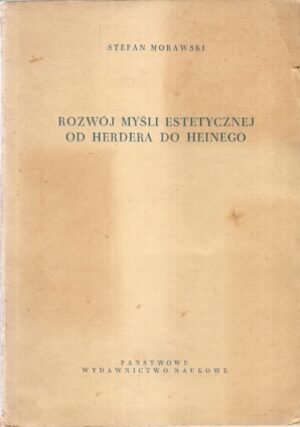 Rozwój myśli estetycznej od Herdera do Heinego