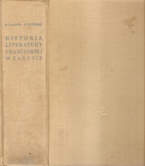 Historia litratury francuskiej w zarysie