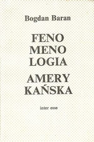 Fenomenologia amerykańska
