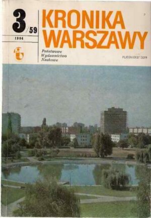Kronika Warszawy 3(59)/1984