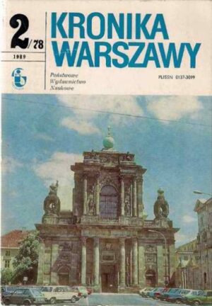 Kronika Warszawy 2(78)/1989