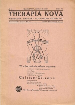 Therapia Nova - miesięcznik naukowy poświęcony lecznictwu