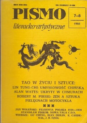 Pismo literacko-artystyczne (7-8/1988)