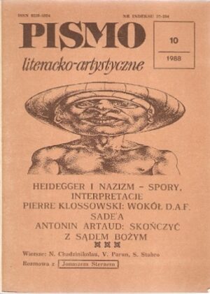 Pismo literacko-artystyczne (10/1988)