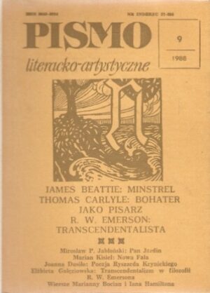 Pismo literacko-artystyczne (9/1988)