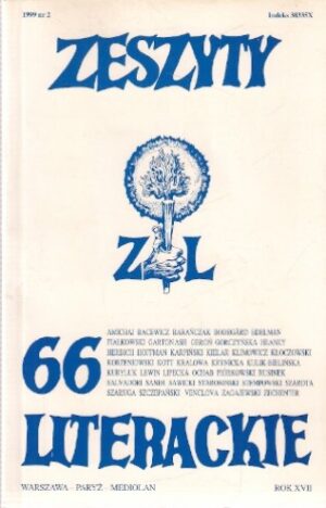 Zeszyty literackie 66 (1999 nr 2)