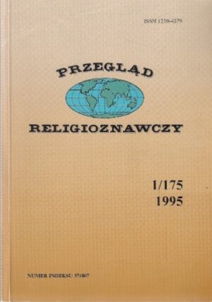 Przegląd religioznawczy 1/175 - 1995