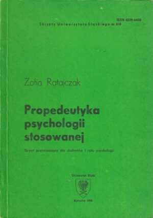 Propedeutyka psychologii stosowanej