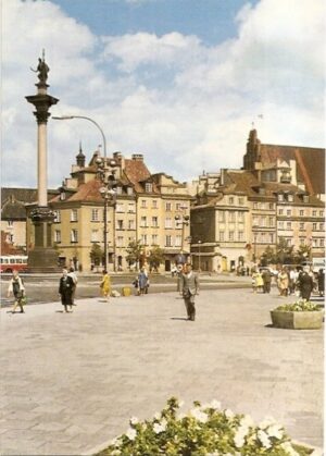 Warszawa. Kolumna Zygmunta III Wazy na placu Zamkowym.