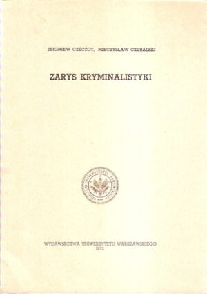 Zarys kryminalistyki
