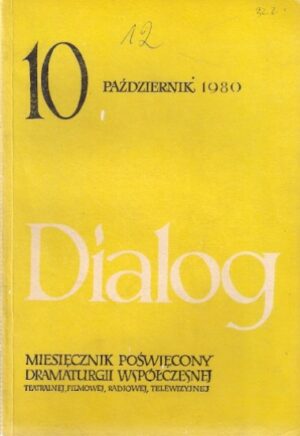 Dialog 10 (294) - październik 1980