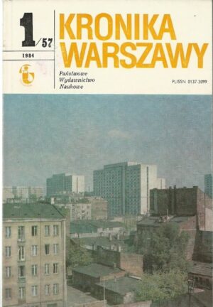 Kronika Warszawy 1/57 1984