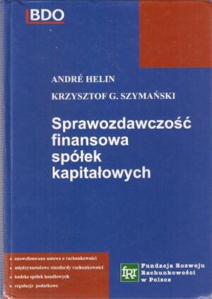 Sprawozdawczość finansowa spółek kapitałowych