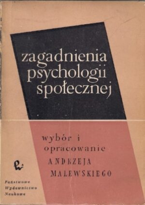 Zagadnienia psychologii społecznej