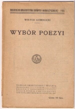 Wybór poezyi