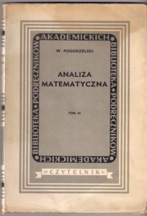Analiza matematyczna tom III