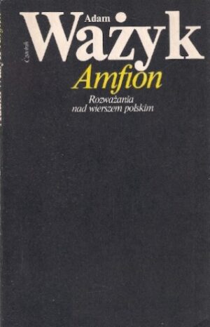 Amfion - Rozważania nad wierszem polskim