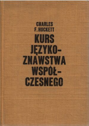 Kurs językoznawstwa współczesnego