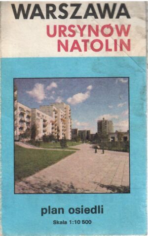 Warszawa. Ursynów Natolin. Plan osiedli.
