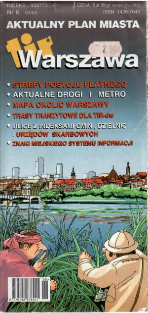 Aktualny Plan Miasta Warszawa
