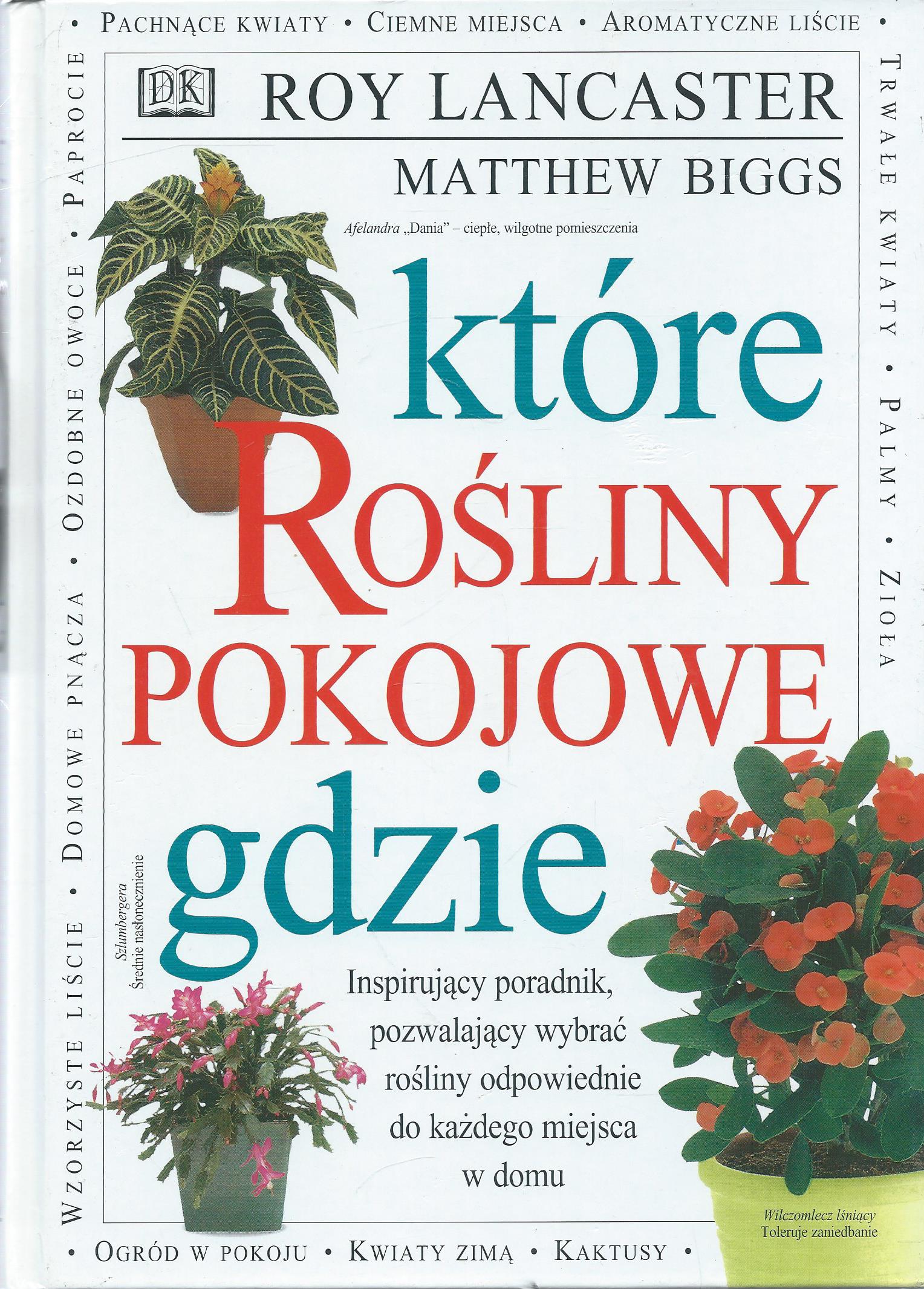 Które rośliny pokojowe gdzie